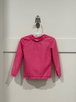 Polka Dot Rash Guard