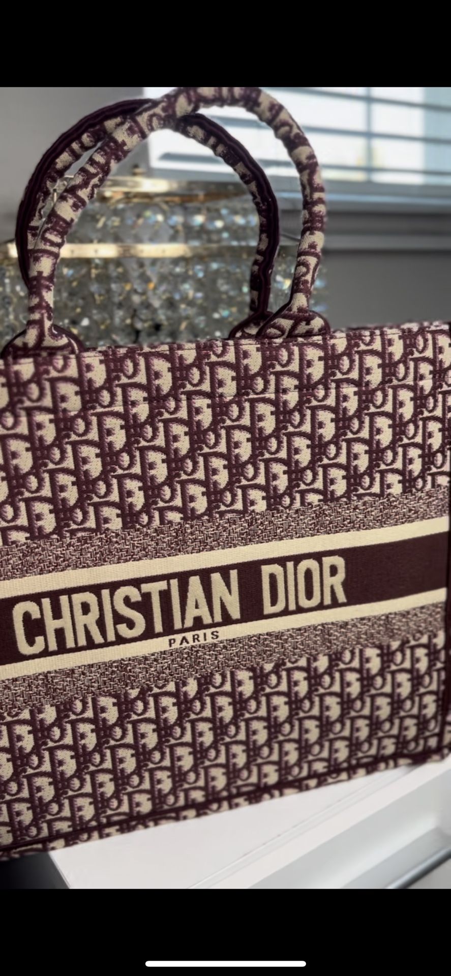 CHRISTIAN DIOR LARGE BAG