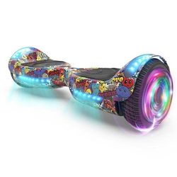 Hoverstar Flash Wheel Hoverboard 6.5 In Flashing Wheels Bluetooth Speaker