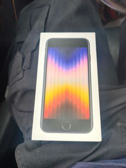 iPhone SE3 in sealed box