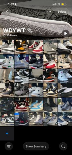 Jordan collection size 12
