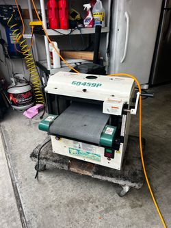 Grizzly G0459P 12” Drum Sander – 1.5 HP – Polar Bear Series