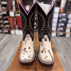 cowhide boots