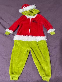Grinch jumpsuit for toddler 3T