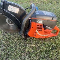 Husqvarna concrete saw 