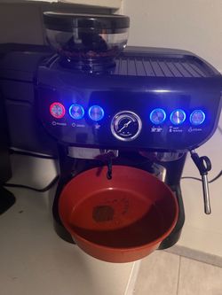 Espresso Machine with Built-in Grinder (AG-517EA)