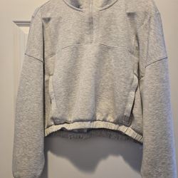 Gilly Hicks Light Gray Women's Turtleneck Sweater