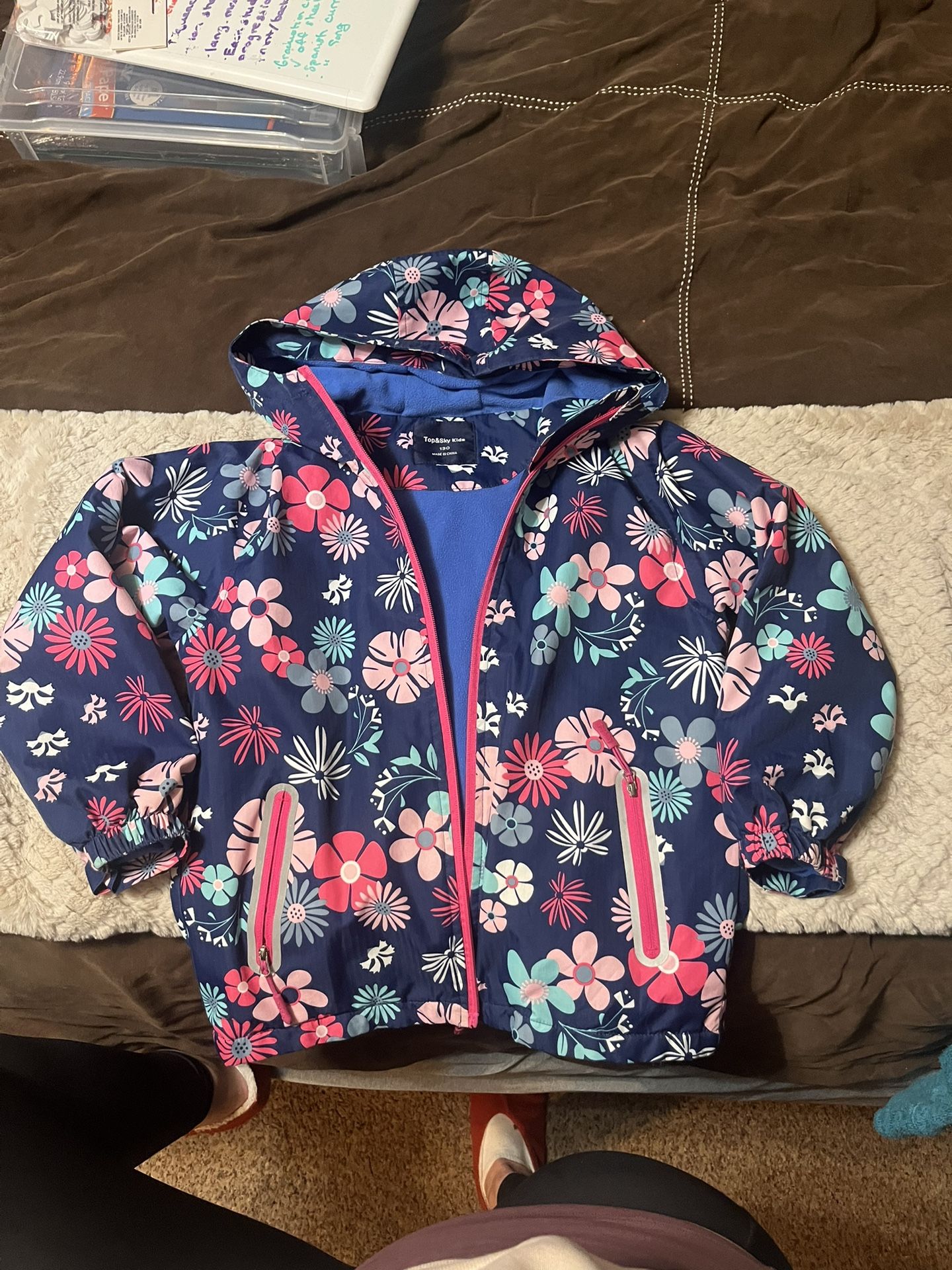 Top and Spy Kids Raincoat Size 130 (about Small6/7)