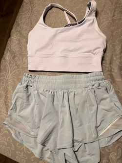 LULULEMON RUNNING SHORTS AND TANK