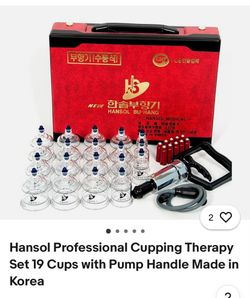 Hansol Bu-Hang Professional Cupping Therapy Set