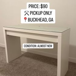 IKEA MALM DRESSING TABLE $90