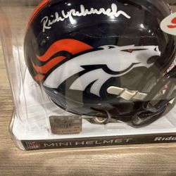 Rick Upchurch, Denver Broncos, Mini Speed Helmet