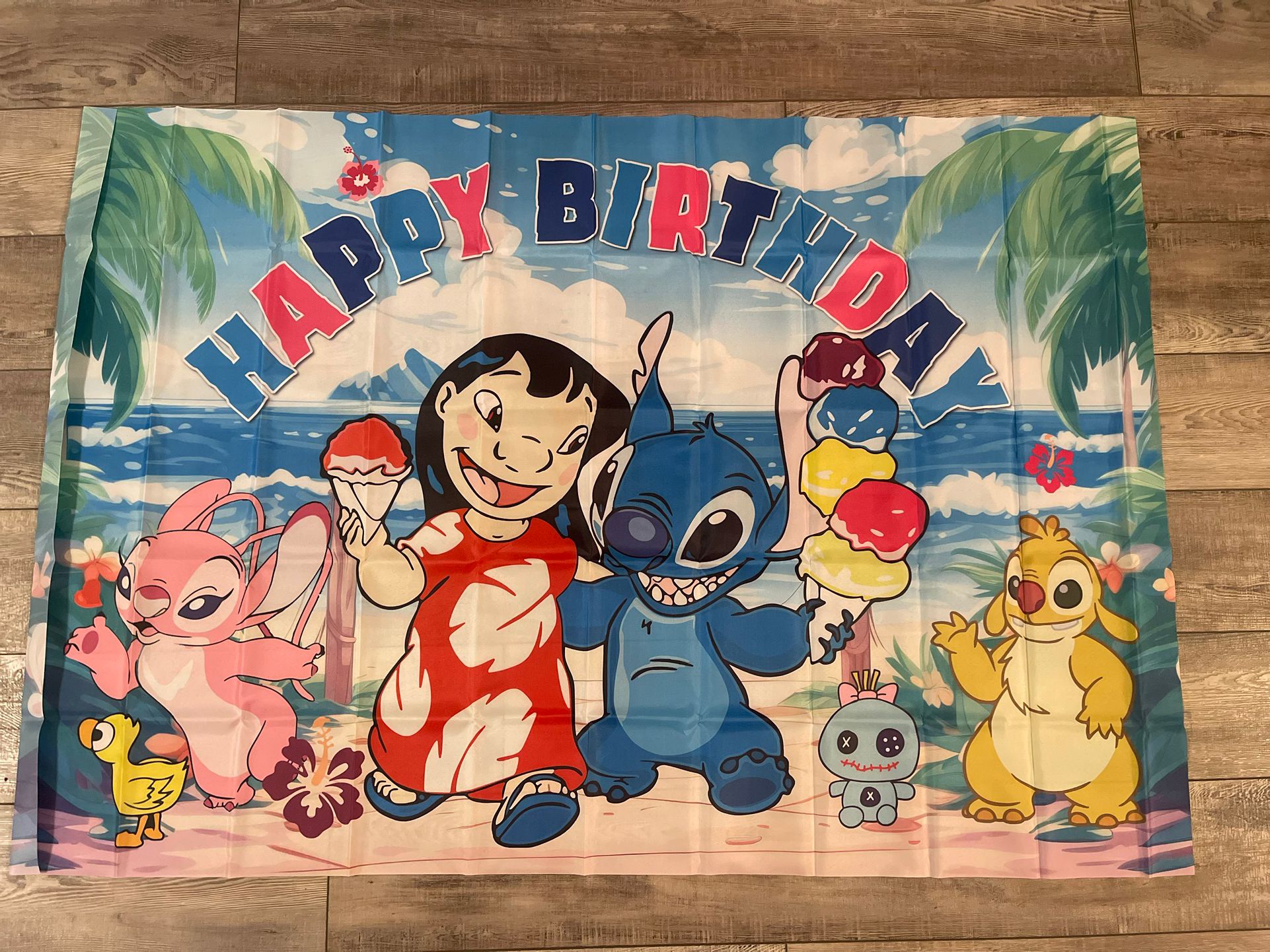 Stitch And Lilo Birthday Decoration