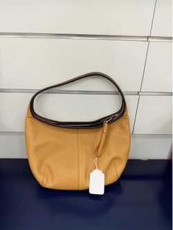 Coach Handbag Ergo Hobo in caramel tan Leather