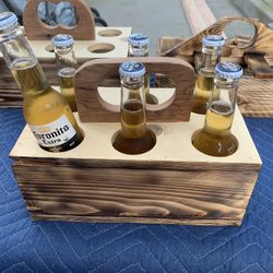 🎁 Wooden gift basket 💝Canasta de madera