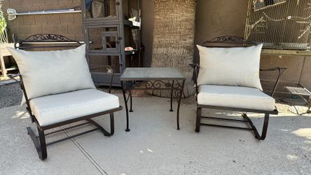 Iron Patio Set