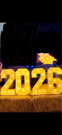2026 Graduation light up decoration