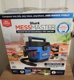 New Shark Mess Master Wet/Dry Vacuum