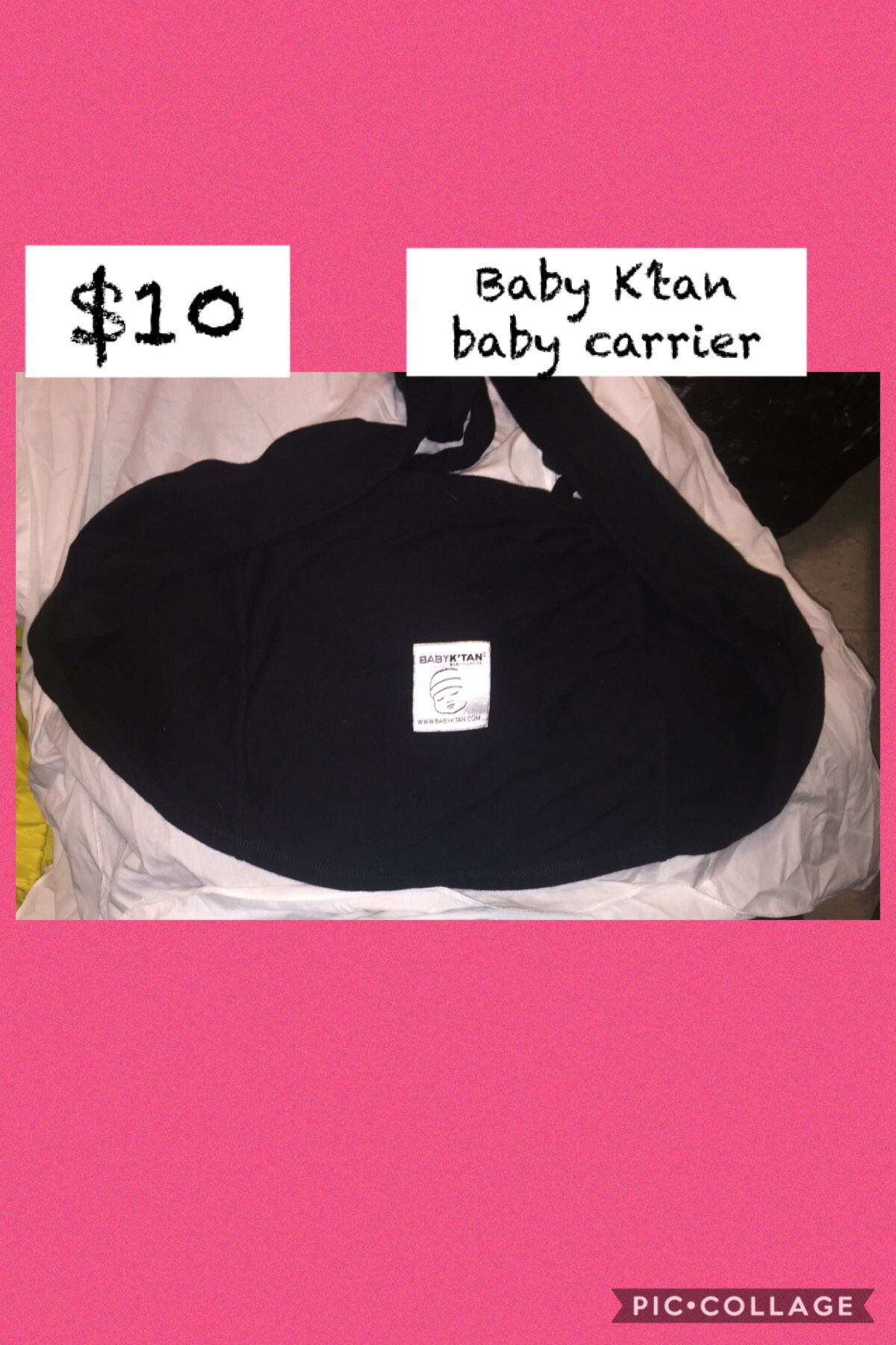 Baby k’tan carrier