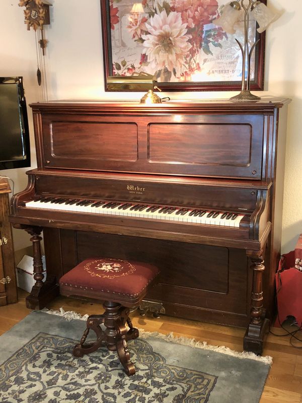 sell used weber upright piano