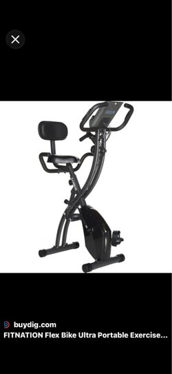 FitNation Flex Bike Ultra Folding Exercise Bike – New in Box