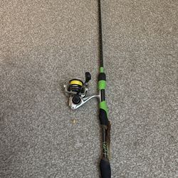 Peacock Bass and Largemouth Bass Spinning Combo