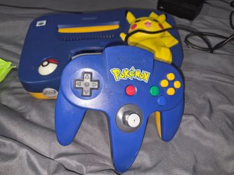Nintendo 64 Pokémon Edition Console with Controller