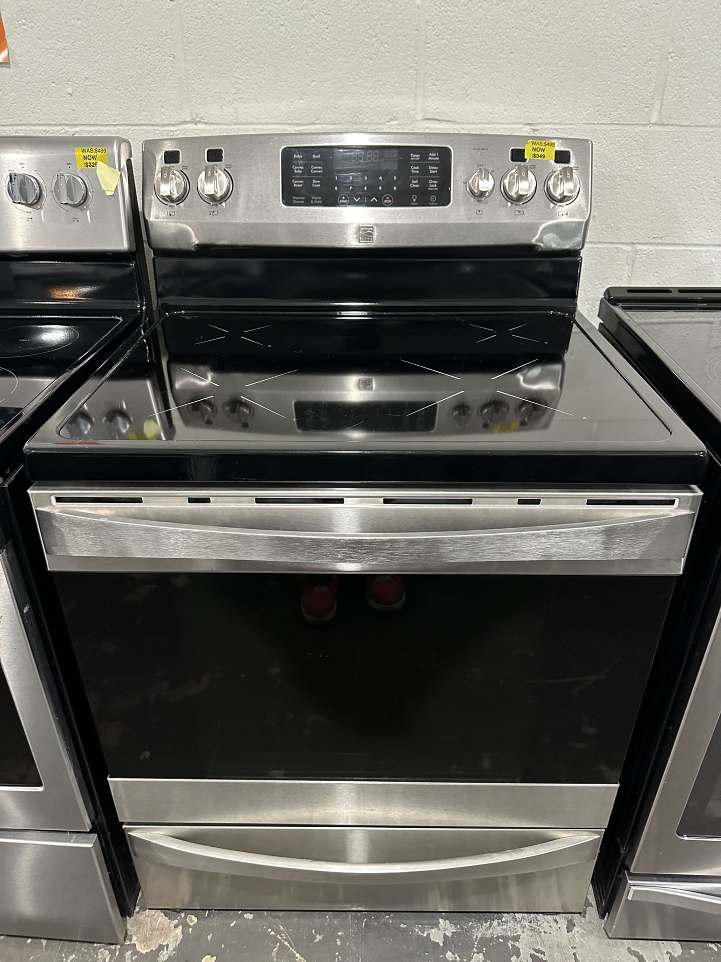 Kenmore Glass Top Stove 