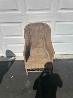 Wicker Armchair Chair