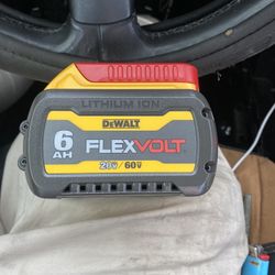 Dewalt FlexVolt 20V/60V 6AH Battery 