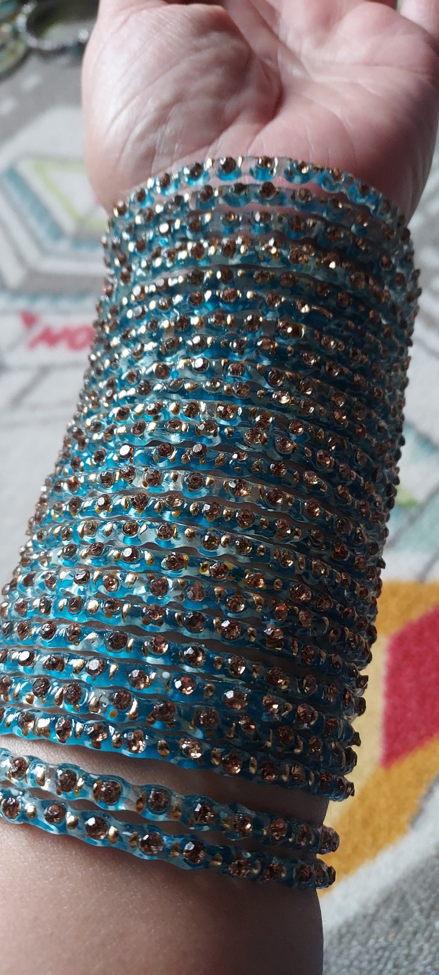 24 Glass Bangles