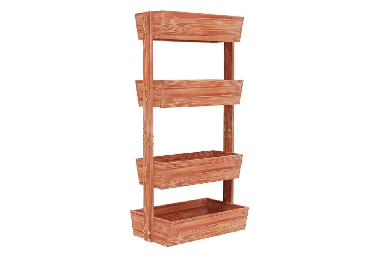 4-Tier Raised Garden Bed – Perfect for Balcony, Backyard, or Patio Gardening 🌼