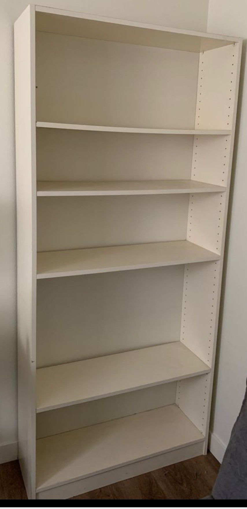 White Bookshelf