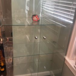 Glass Display Case 