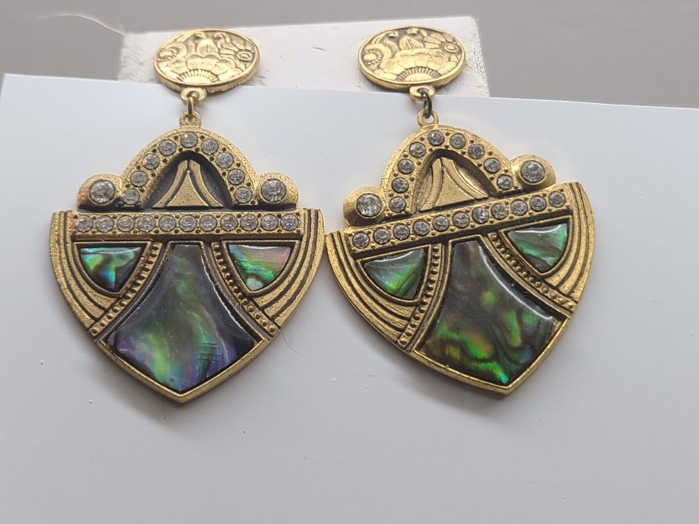 EXQUISITE ART DECO WITH RARE ABALONE INLAY
