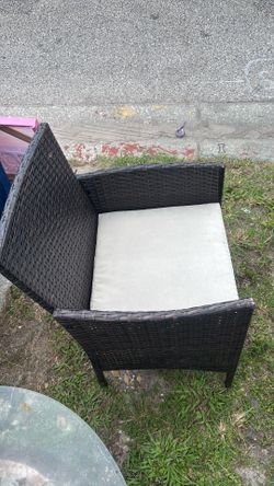 Outside patio