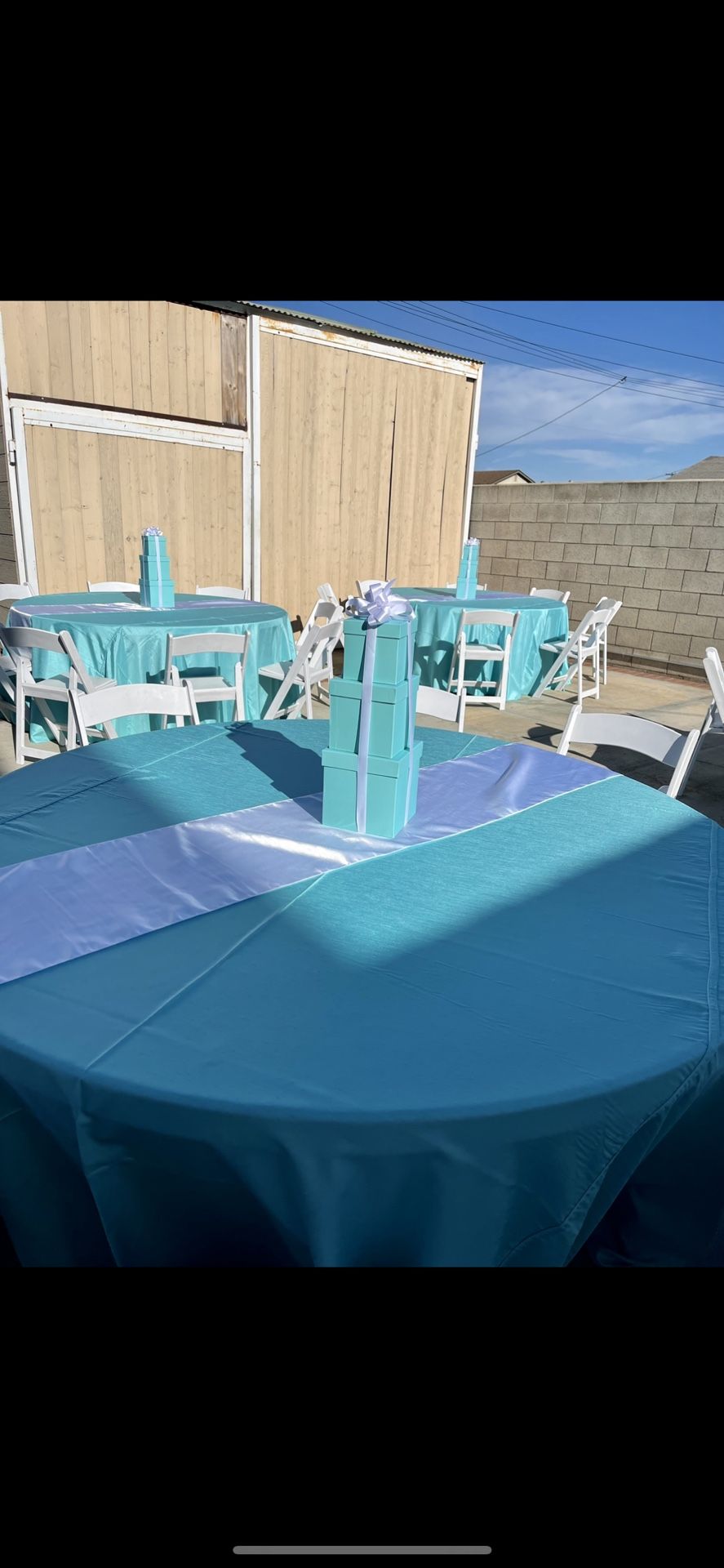 Tiffany Party Decorations