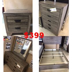 5pc Bedroom Set D/M/B/N/C