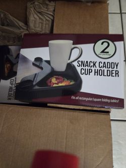 Snack and cup caddy. There are 6 all brand new never used still in the package