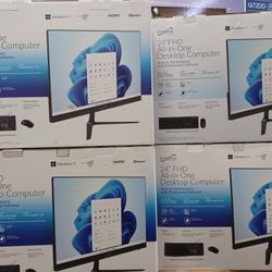 24" All In 1 Desktop 🖥.  Windows 11.  Keyboard And Mouse Inc.  Brand New 