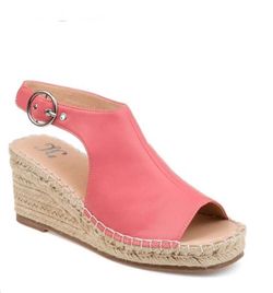 Journee Collection Women's Crew Espadrille Wedges