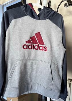 Adidas Hoodie Gray and Navy BOYS Only $10 FIRM//🎈