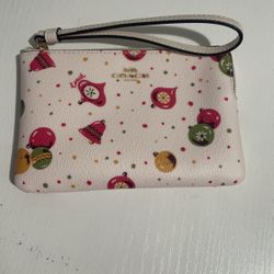 Coach Holiday Wristlet