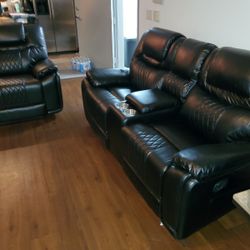 SOFA AND LOVESEATS STARTING AT $999! 4 TO CHOOSE FRON! SHOWN COMBO $1199! DELIVERY TODAY! ZERO DOWN! 