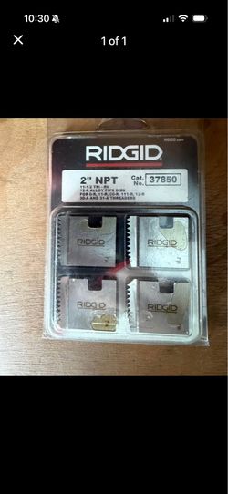 Ridgid dies 2”