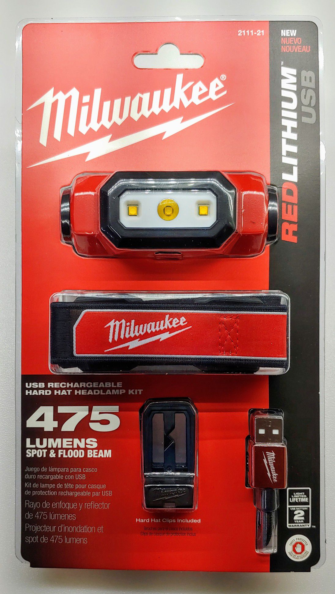 Milwaukee 475 Lumen Hard Hat Light Kit