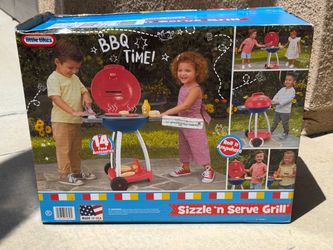 Little Tikes 14 piece Sizzle and serve Grill