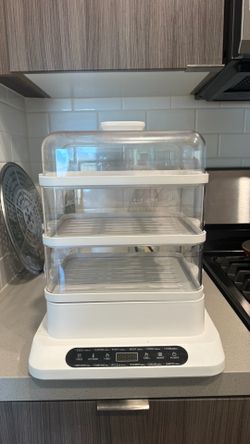 3-Tier Electric Food Steamer – Excellent Condition ✨