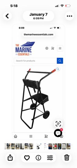 Titan Outboard Motor Stand