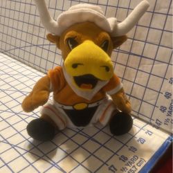 FOREVER COLLECTIBLES TEXAS LONGHORNS 8 INCH MASCOT 